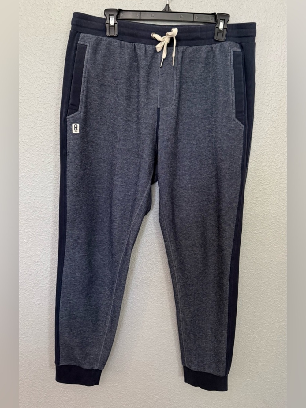 Rhone | Heritage Jogger Pants | Blue | Size Large